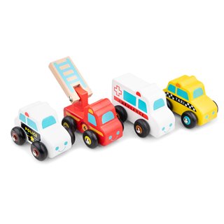 New Classic Toys - Ensemble de Véhicles - 4 voitures